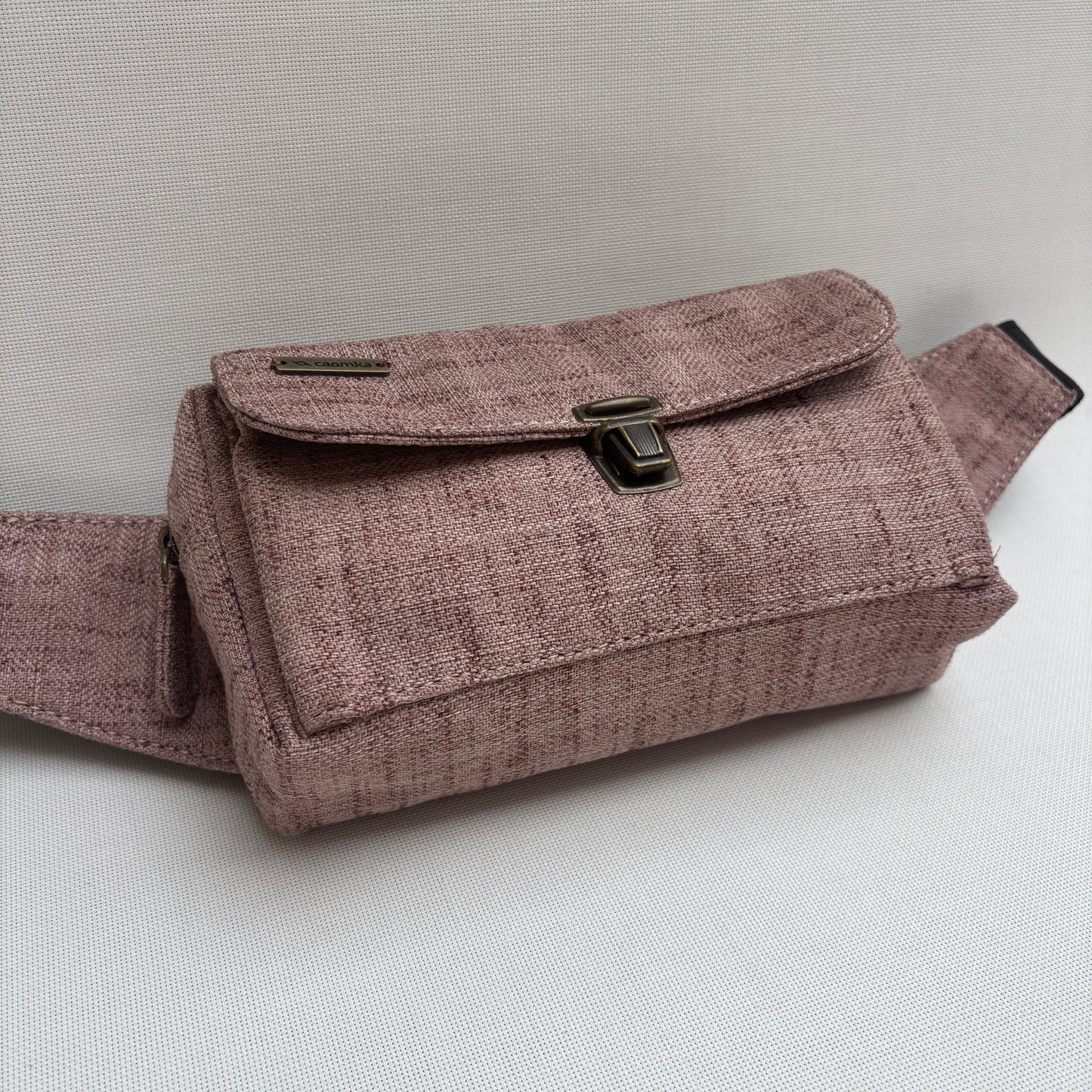 Riñonera Urban · ROMA (Rosa/Marrón) · Pieza Exclusiva Núm. 18001