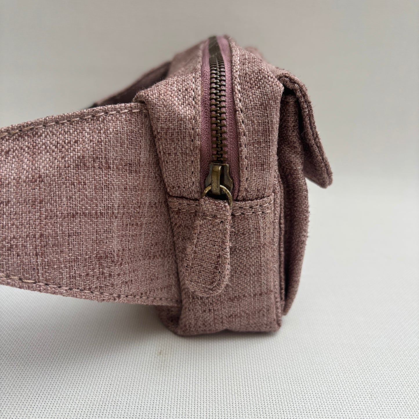 Riñonera Urban · ROMA (Rosa/Marrón) · Pieza Exclusiva Núm. 18001