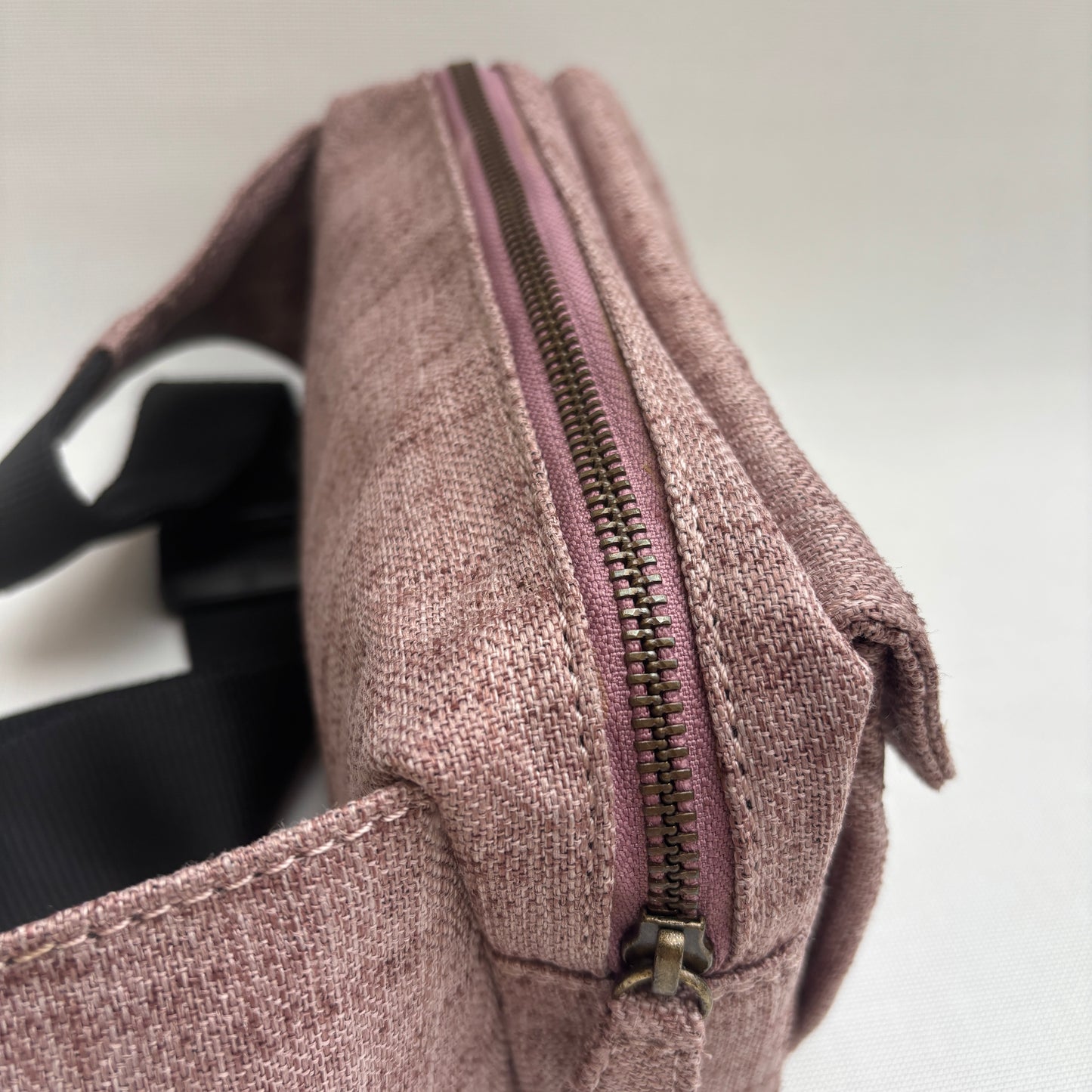 Riñonera Urban · ROMA (Rosa/Marrón) · Pieza Exclusiva Núm. 18001