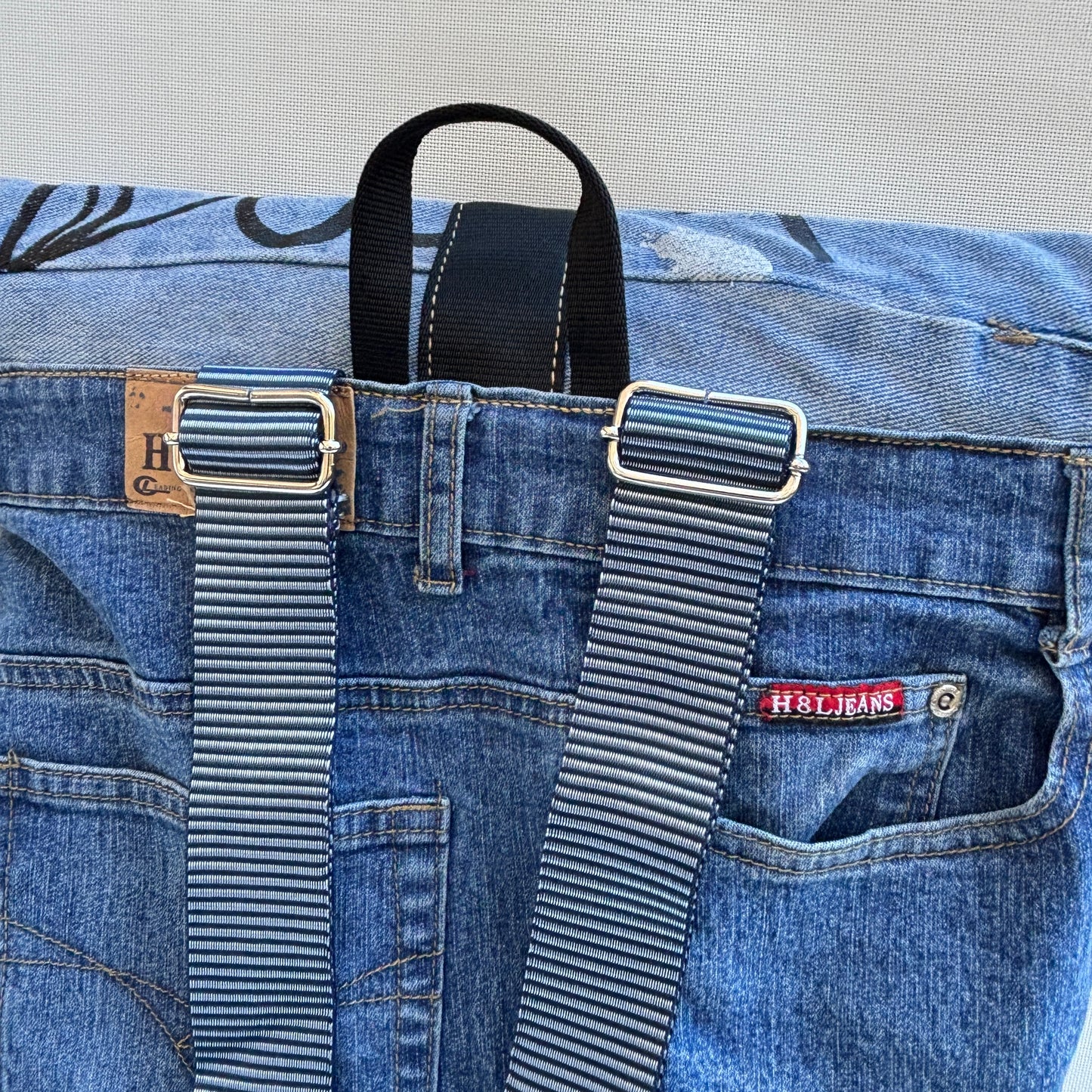 Mochila Top Caomka Recycled ♻️ Jeans · Pieza Única 16479