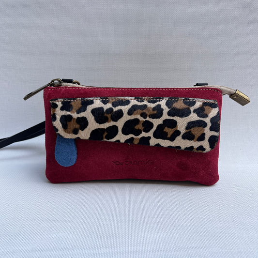 Riñonera multifunción NANO Leopard · Piel/Cuero · Pieza Exclusiva Núm. 14002