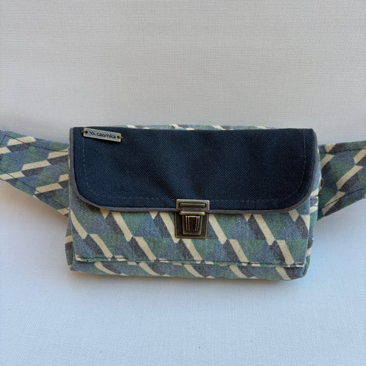 Riñonera Urban "Geometric Top" · Pieza Única Núm. 18719