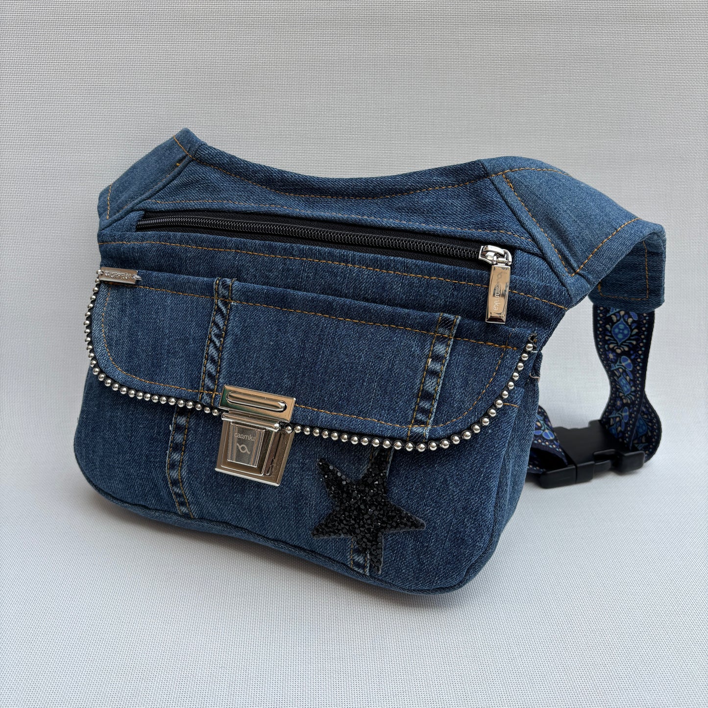 ♻️ Jeans Recycled ♻️ Einzelstück Nr. 11935