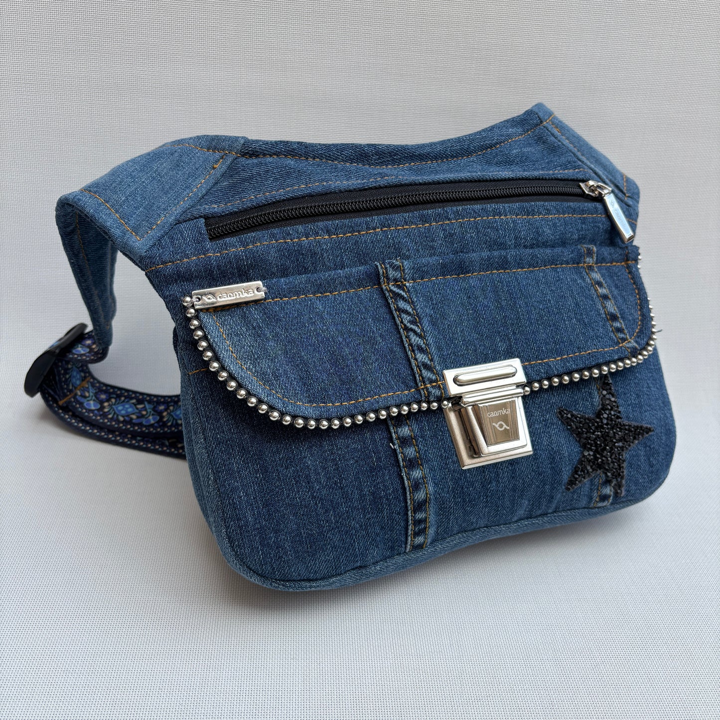 ♻️ Jeans Recycled ♻️ Einzelstück Nr. 11935