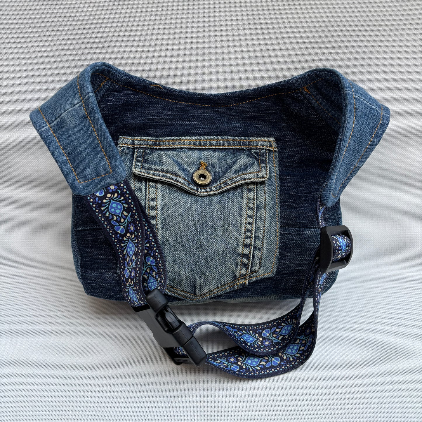 ♻️ Jeans Recycled ♻️ Einzelstück Nr. 11935