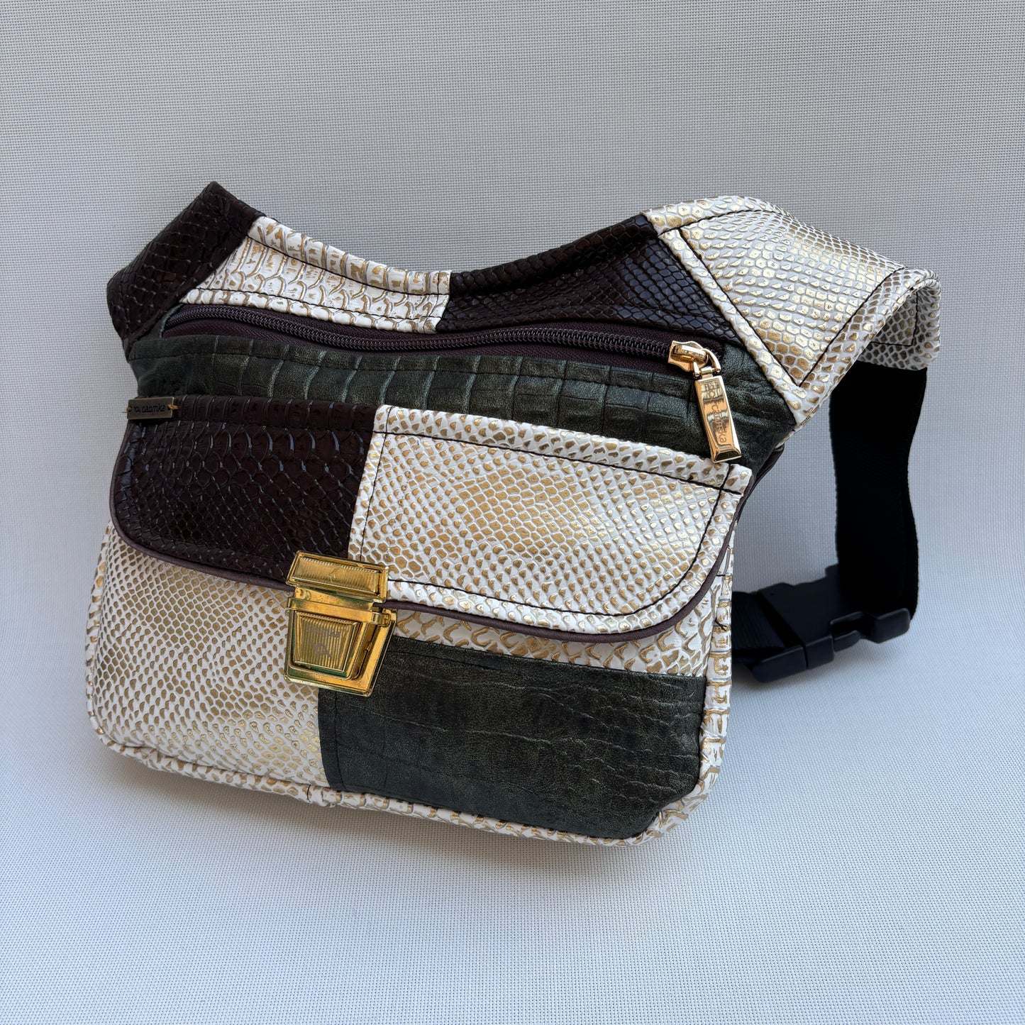 Riñonera "Special Patchwork" · Polipiel · Pieza Única Núm. 17311