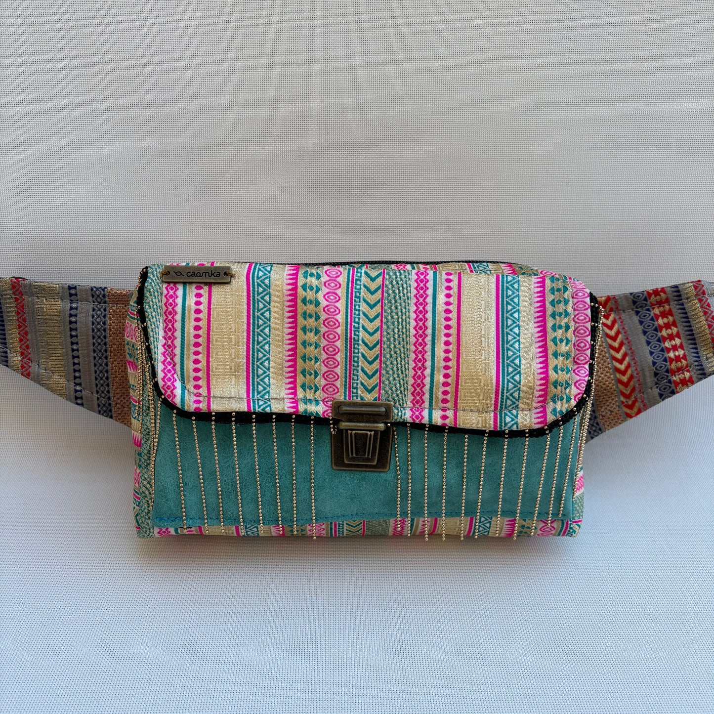 Riñonera Urban "Elegant India" · Pieza Única Núm. 18748