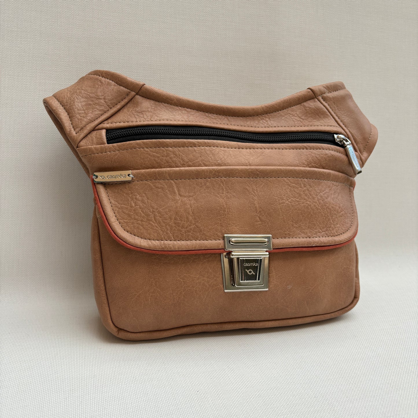 Special Elegant Brown Vegan Leatherette Exclusive Piece No. 13389