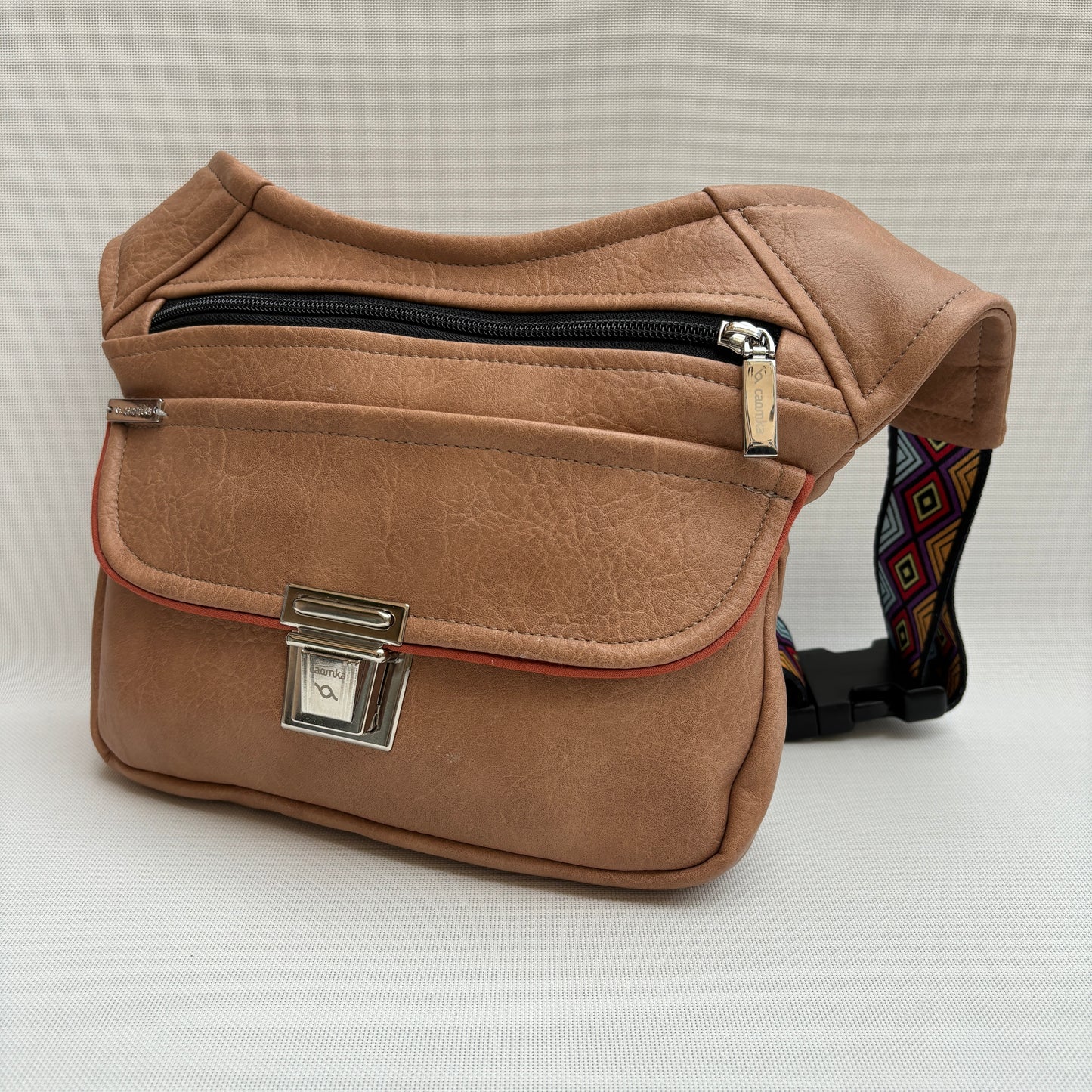 Special Elegant Brown Vegan Leatherette Exclusive Piece No. 13389