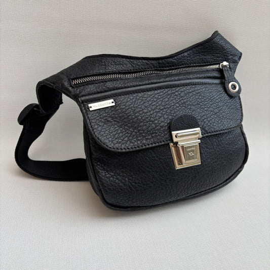 BioCuir Classic Black &amp; Silver BioCuir® Natural Leather Exclusive Piece No. 6678