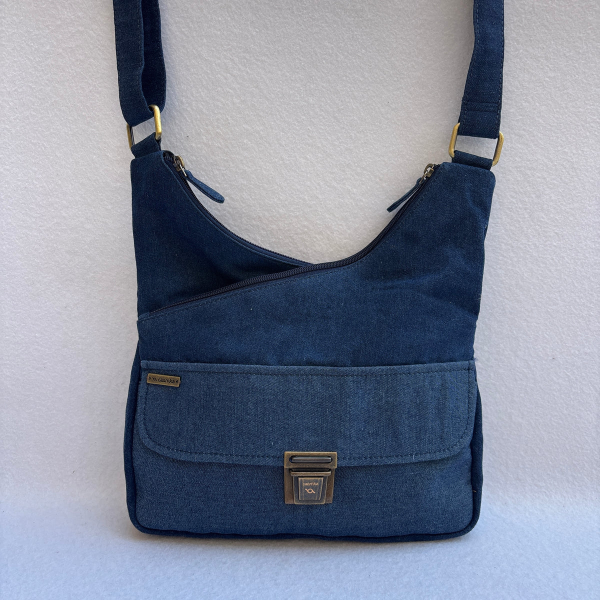 Bolso Bandolera Súper Caomka “Jeans Classic” · Pieza Única Núm. 19629