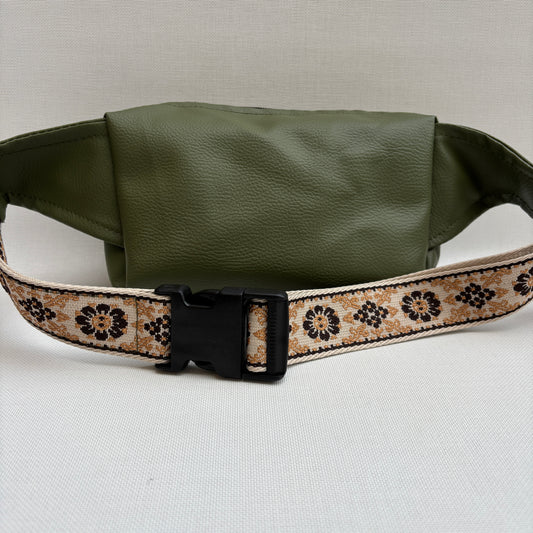 Riñonera Urban "Special Green Top" · Polipiel · Pieza Única Núm. 18763