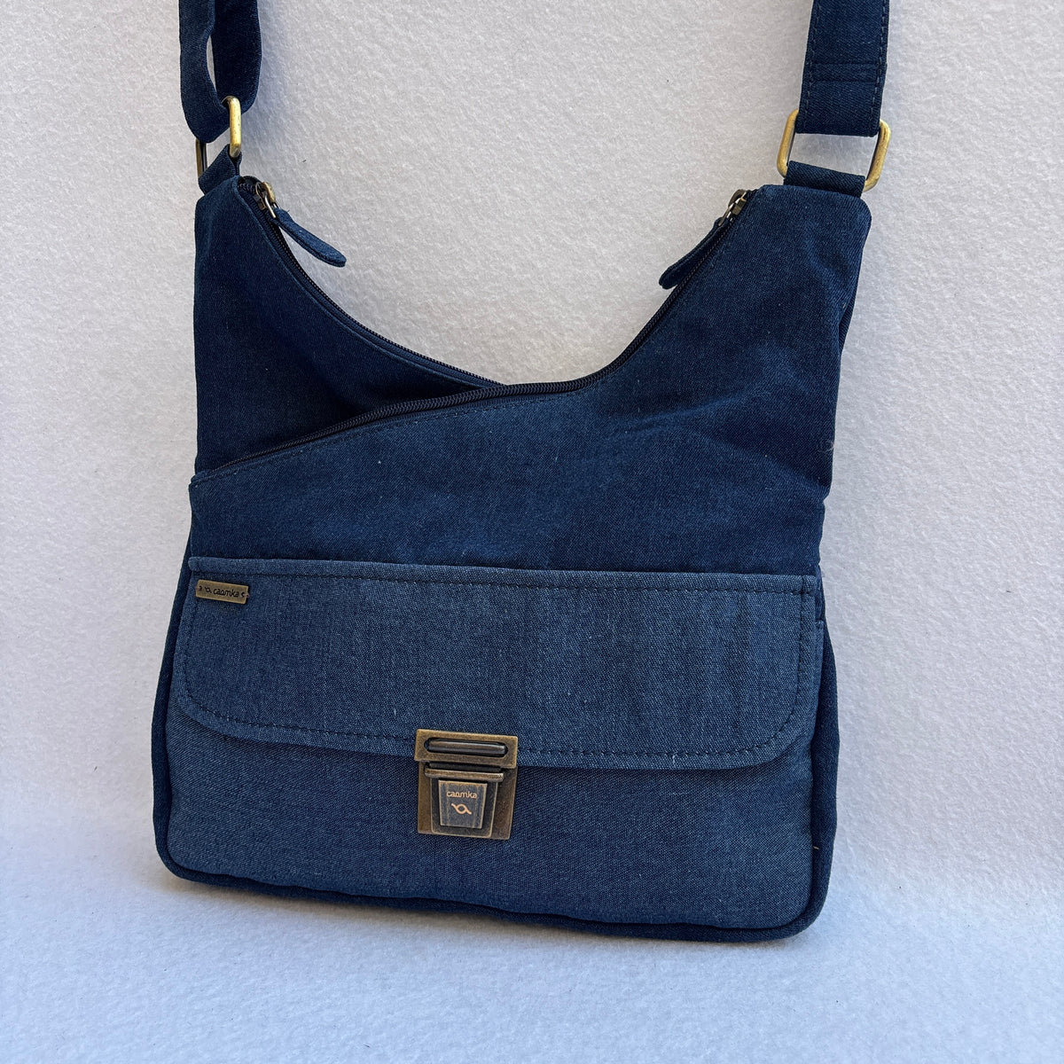 Bolso Bandolera Súper Caomka “Jeans Classic” · Pieza Única Núm. 19629