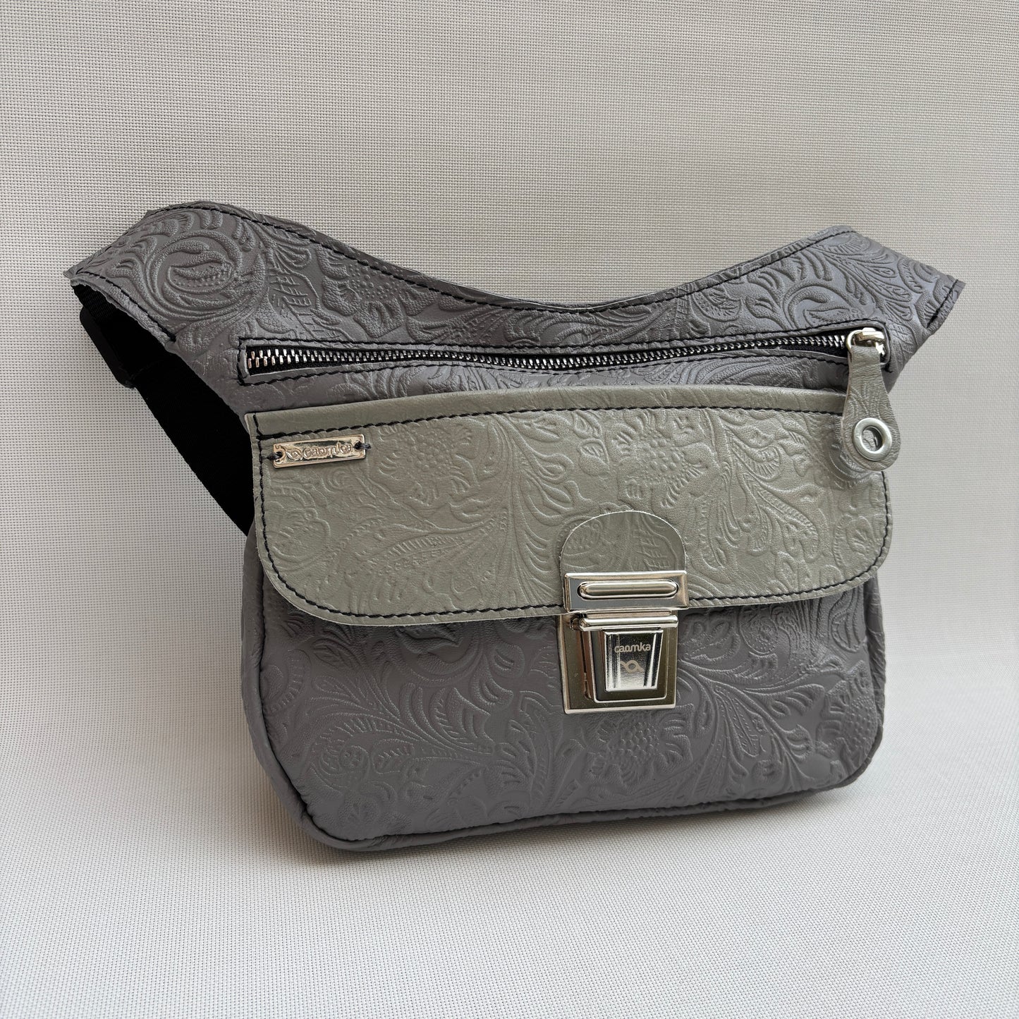 Classic Black Old Gold BioCuir® Naturleder Exklusivstück Nr. 13165