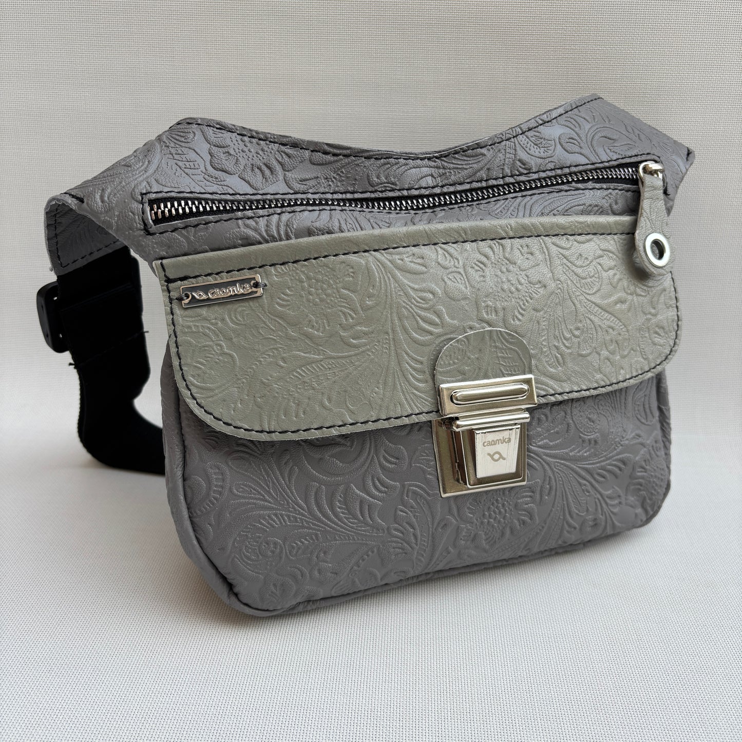Classic Black Old Gold BioCuir® Naturleder Exklusivstück Nr. 13165