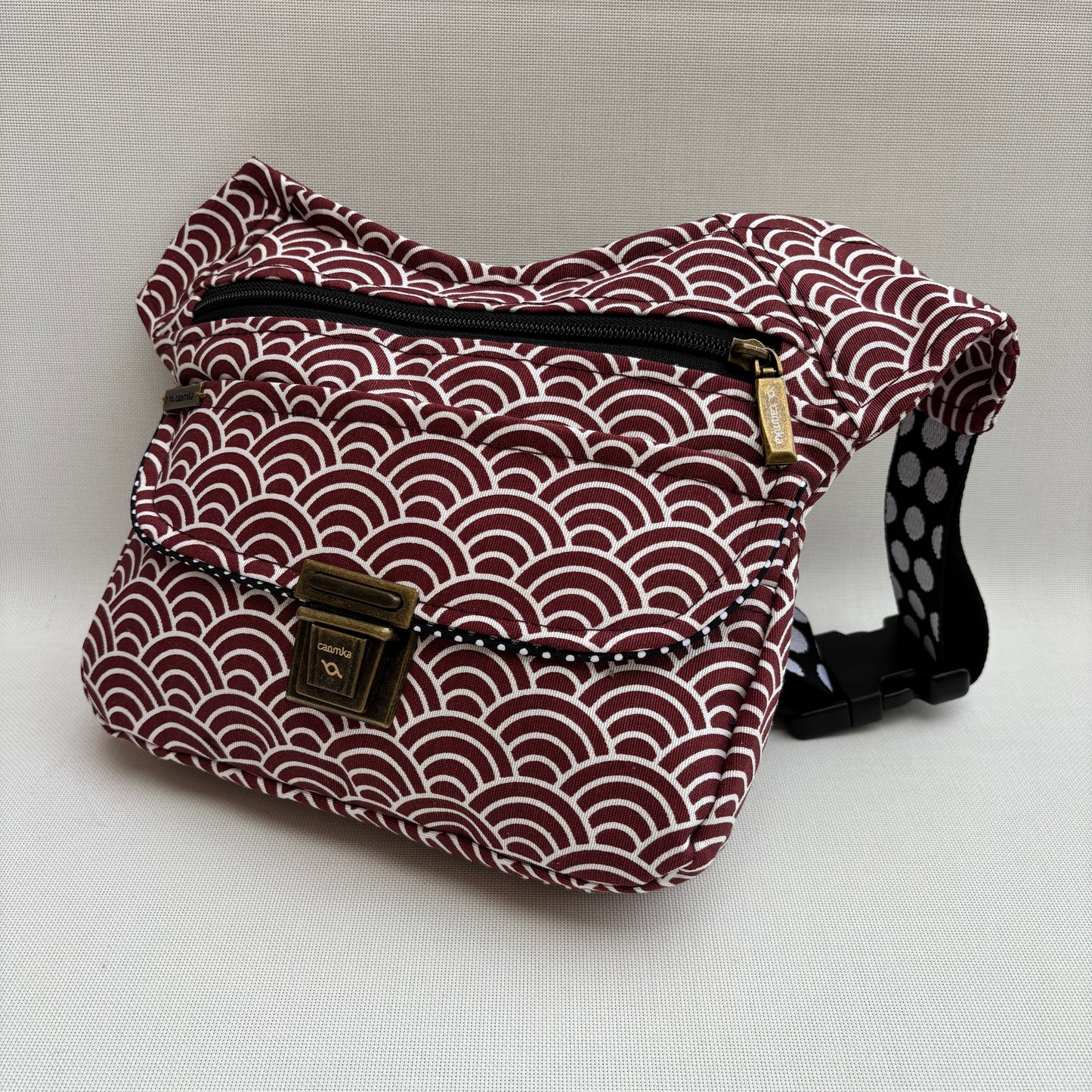 Riñonera "Special Japanese Waves Top" + Bolsillo trasero · Pieza Única Núm. 18774