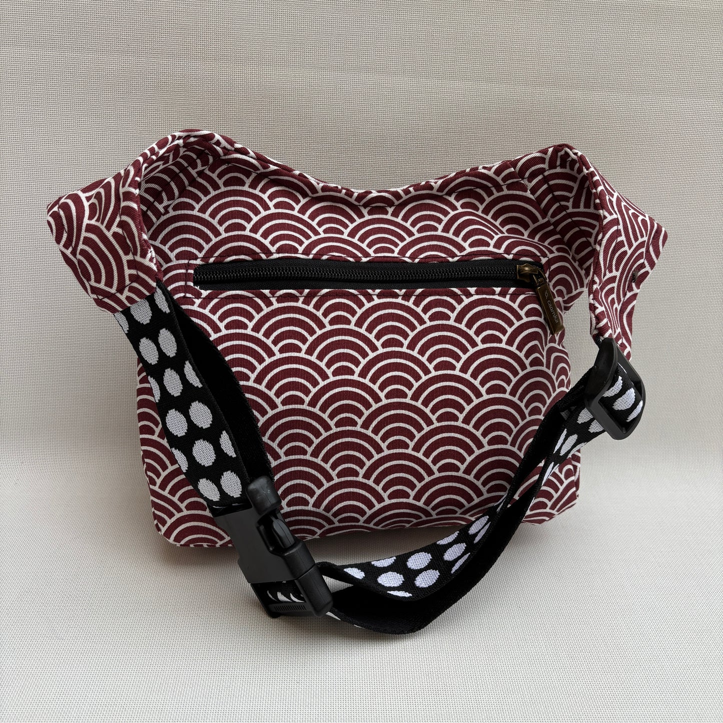 Riñonera "Special Japanese Waves Top" + Bolsillo trasero · Pieza Única Núm. 18774