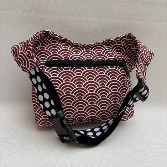 Riñonera "Special Japanese Waves Top" + Bolsillo trasero · Pieza Única Núm. 18774