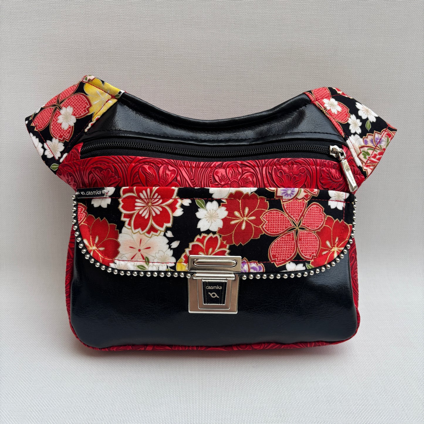 Riñonera "Special Japanese Spring" + Bolsillo trasero · Polipiel · Pieza Única Núm. 17368