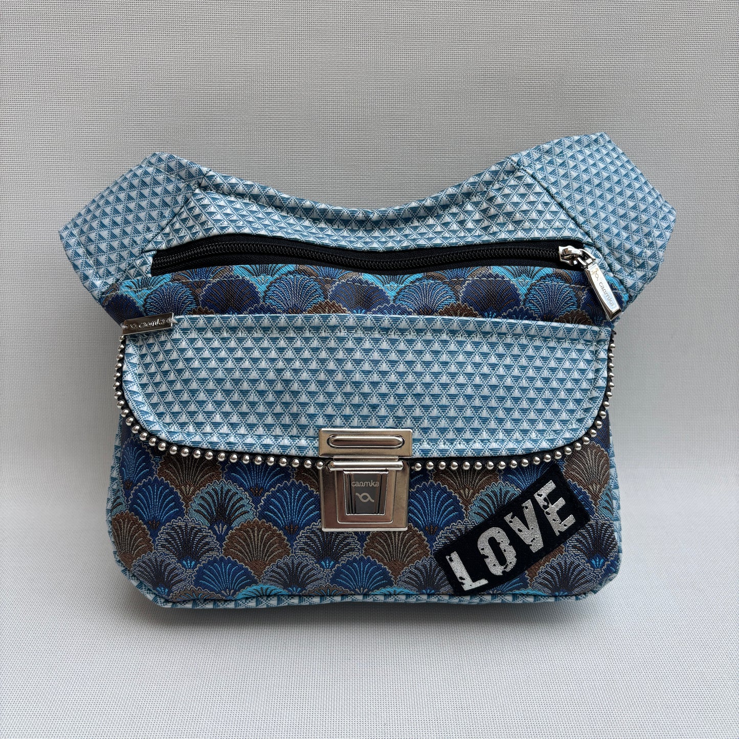 Riñonera "Special Spring Love" + Bolsillo trasero · Impermeable · Pieza Única Núm. 17369