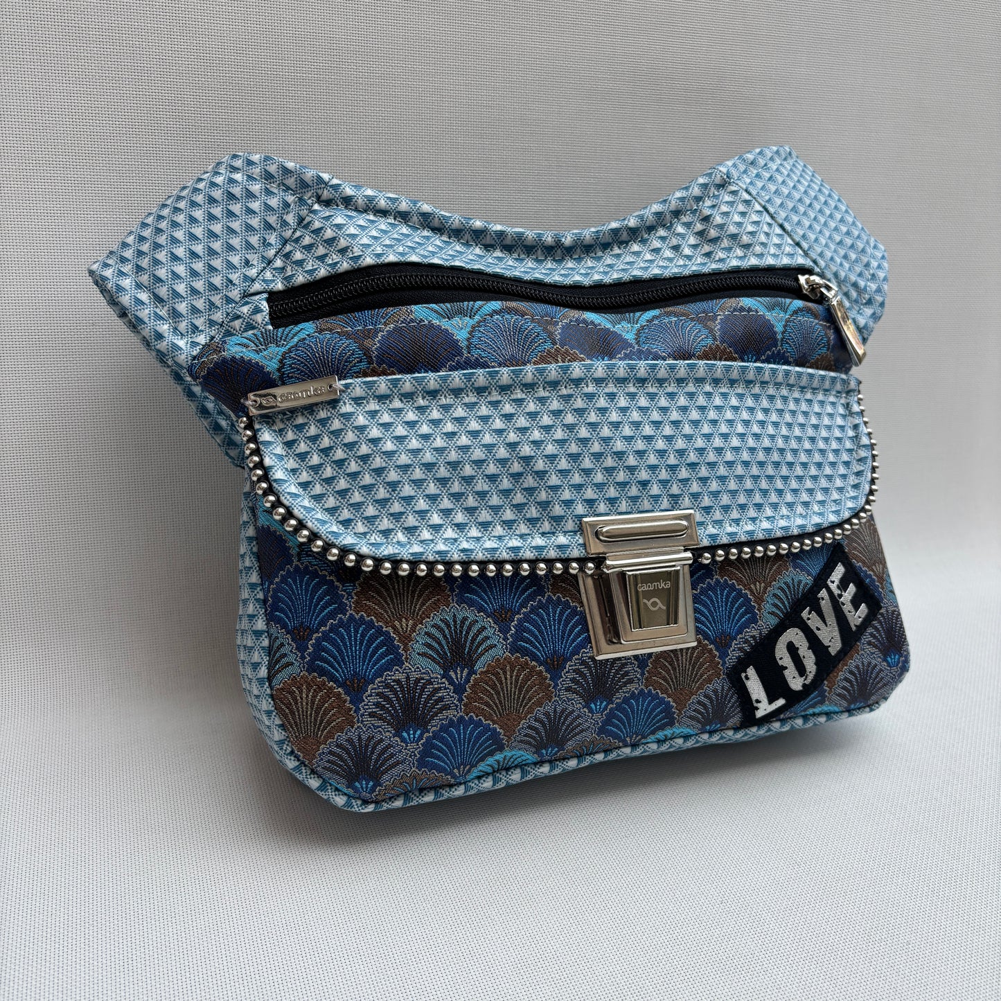 Riñonera "Special Spring Love" + Bolsillo trasero · Impermeable · Pieza Única Núm. 17369