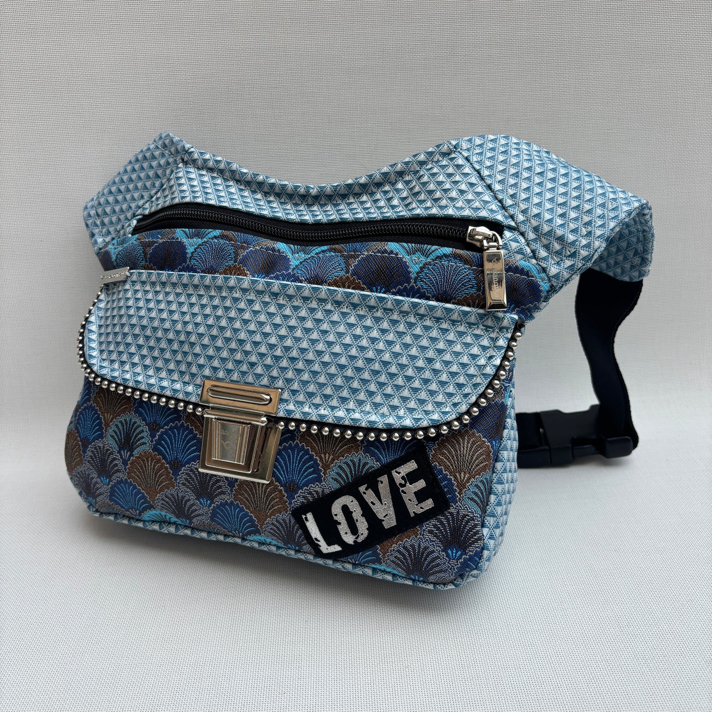 Riñonera "Special Spring Love" + Bolsillo trasero · Impermeable · Pieza Única Núm. 17369