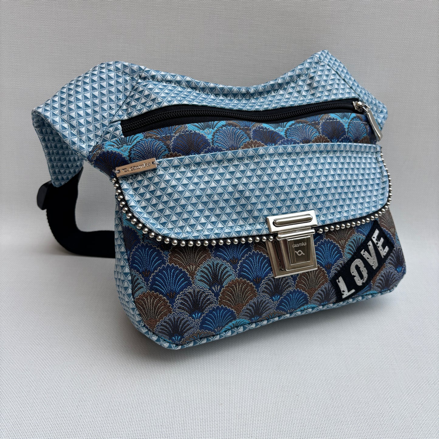 Riñonera "Special Spring Love" + Bolsillo trasero · Impermeable · Pieza Única Núm. 17369