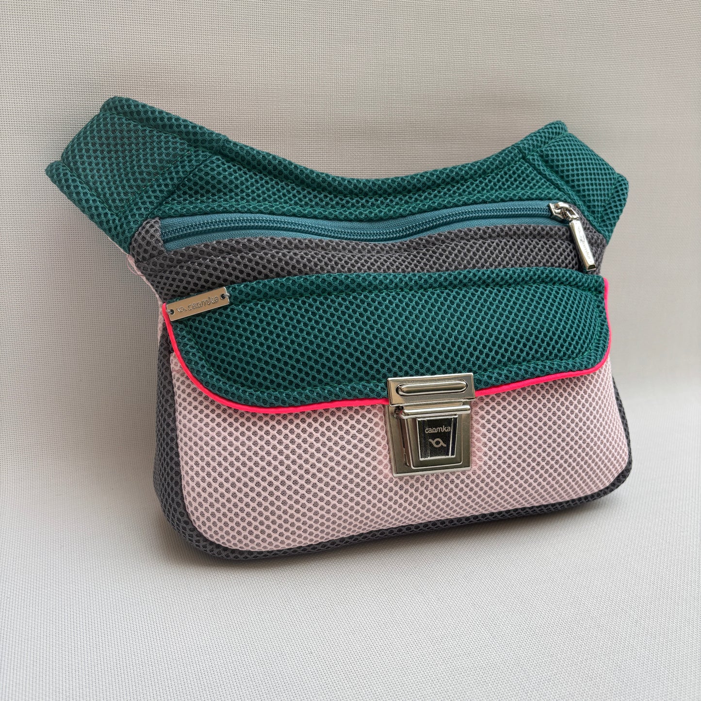 Riñonera "Soft Colors 3D  Top" + Bolsillo trasero · Pieza Única Núm. 18176