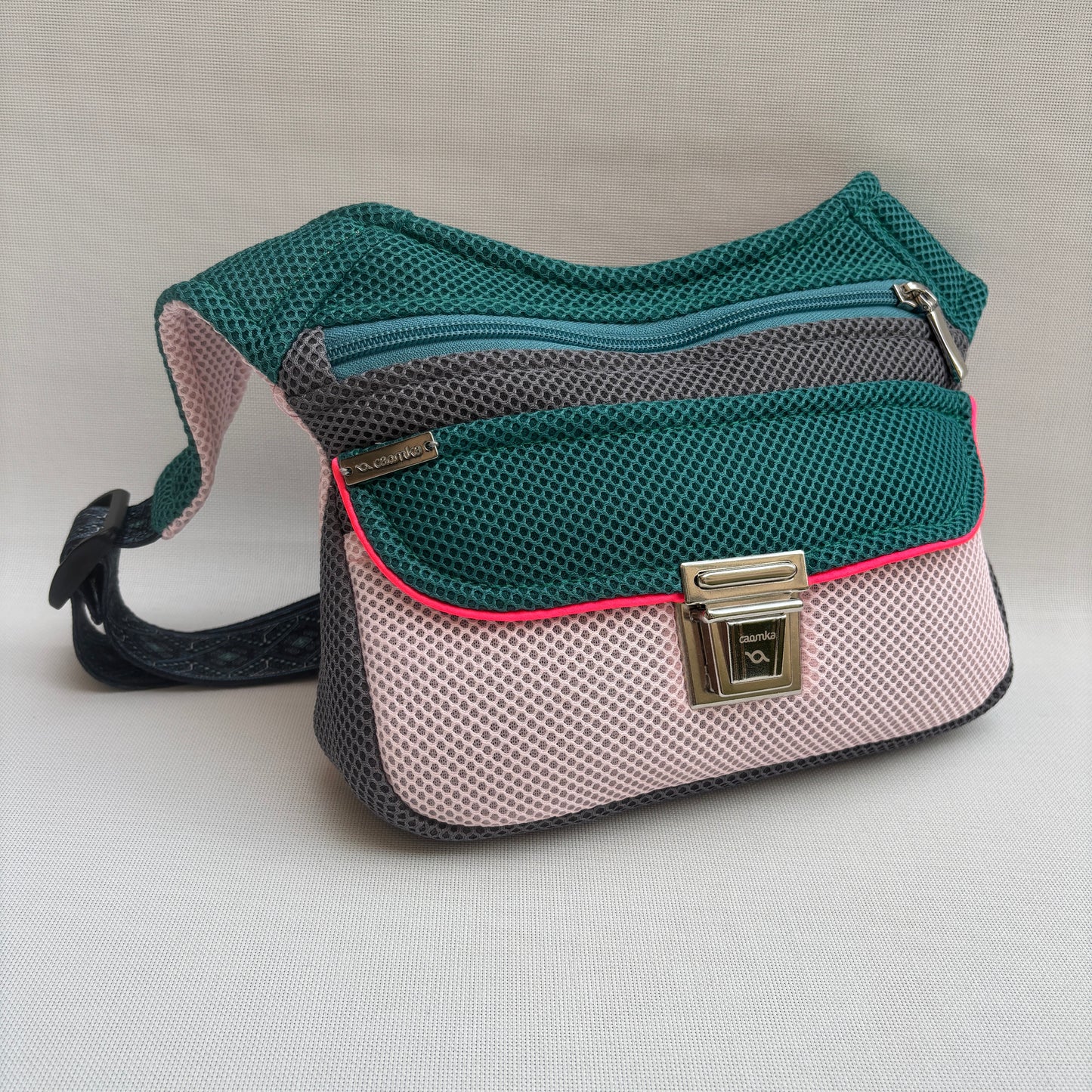 Riñonera "Soft Colors 3D  Top" + Bolsillo trasero · Pieza Única Núm. 18176
