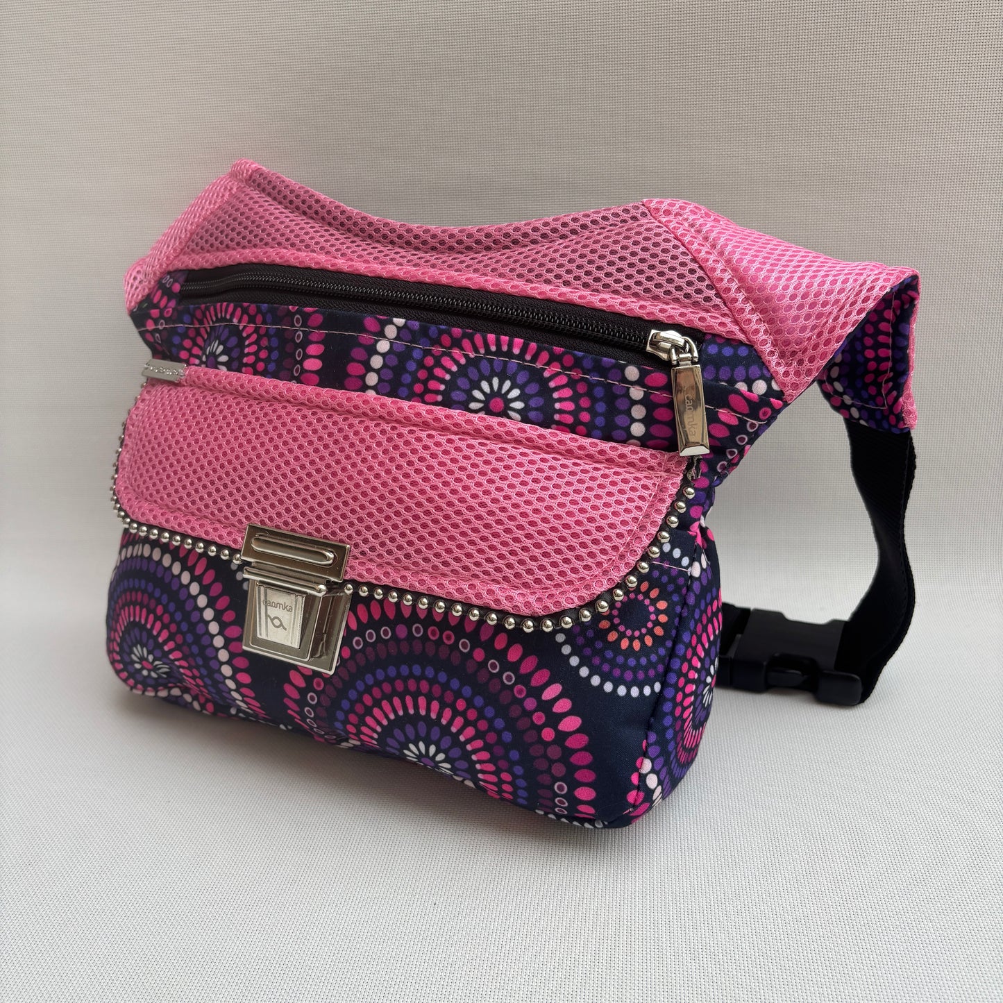 Riñonera "Special Mandalas & Soft3D" + Bolsillo trasero · Pieza Única Núm. 18094