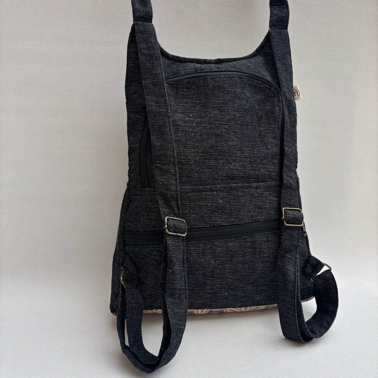 Mochila "Bhaktapur" Mandalas Jeans · Pieza Exclusiva 17364