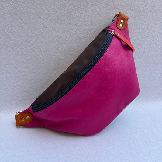 Riñonera RetroChic Watermelon Fantasy Colors · Piel · Pieza Única Núm. 19636