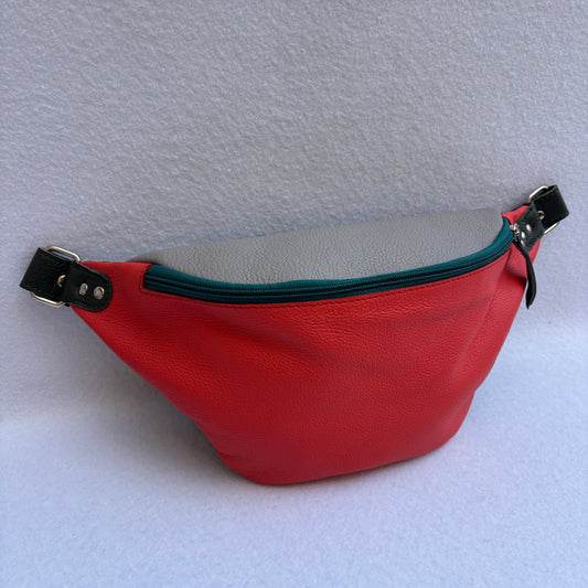 Riñonera RetroChic Watermelon Fantasy Colors · Piel · Pieza Única Núm. 19634