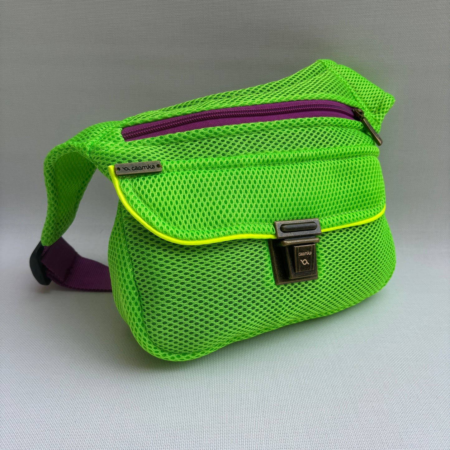 Riñonera "Soft 3D Fluor" + Bolsillo trasero · Pieza Única Núm. 18073