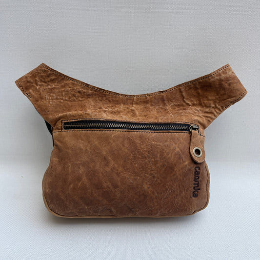 Special Vintage Brown & Old Gold · Piel natural BioCuir® · Pieza Exclusiva Núm. 14187