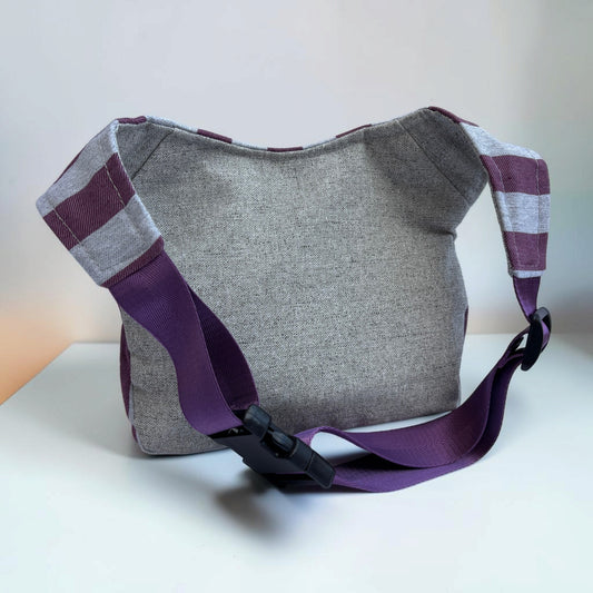 Riñonera Original "Special Purple Stripes" · Pieza Única Núm. 19649
