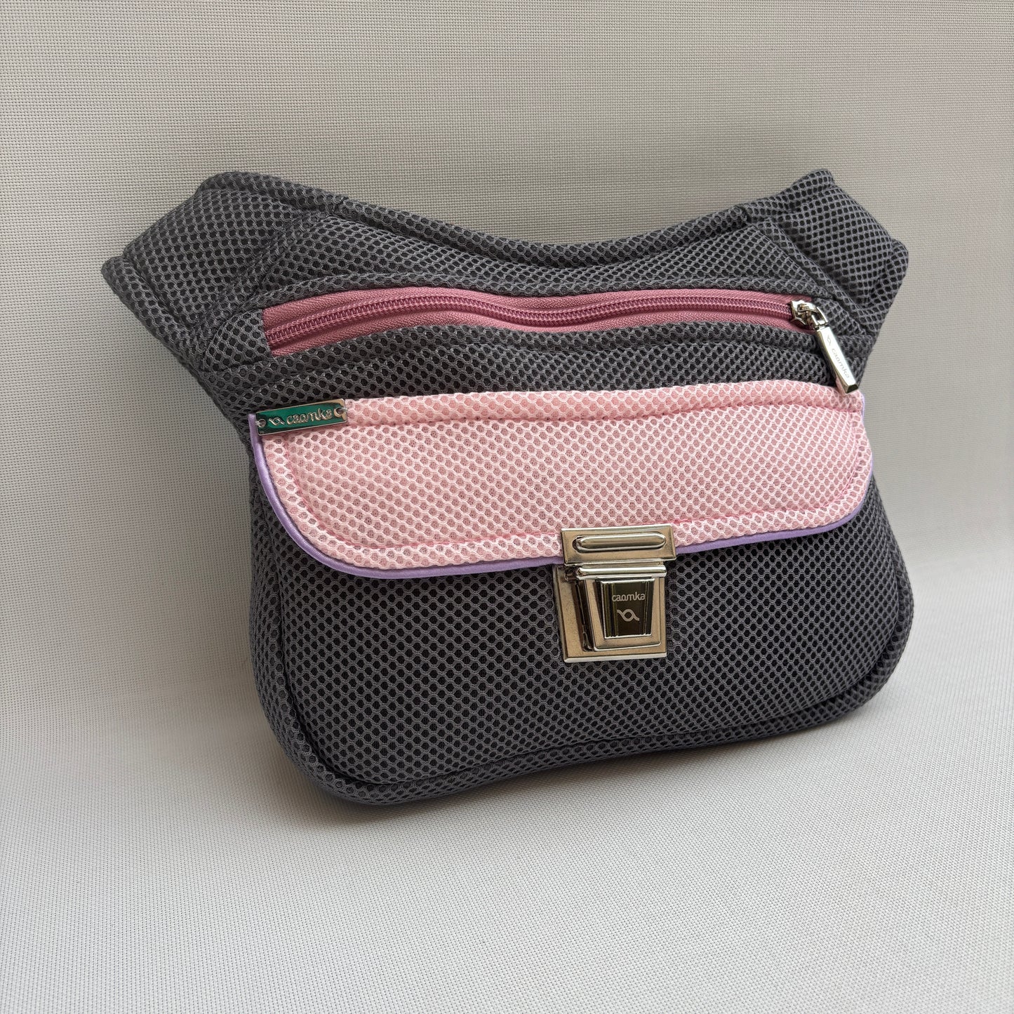 Riñonera "Soft 3D Top Pink" · Pieza Única Núm. 18064