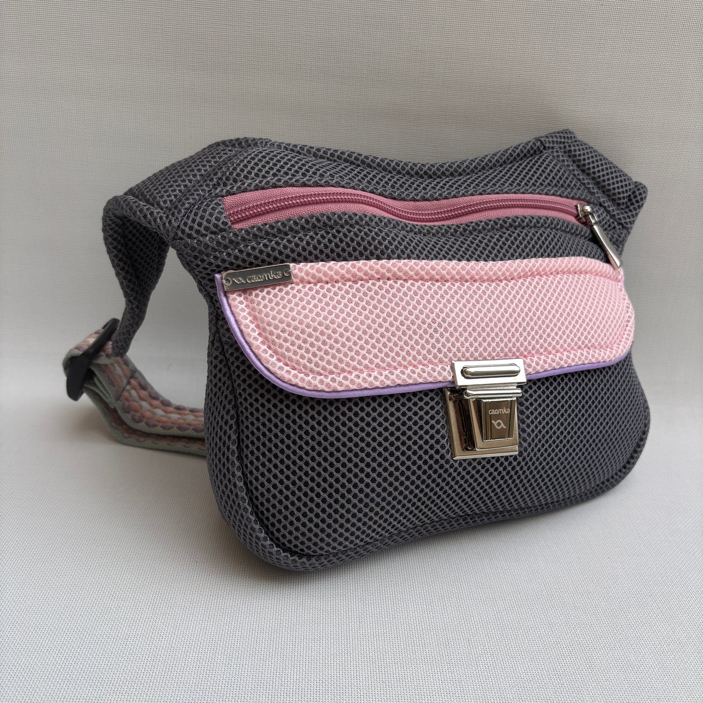 Riñonera "Soft 3D Top Pink" · Pieza Única Núm. 18064