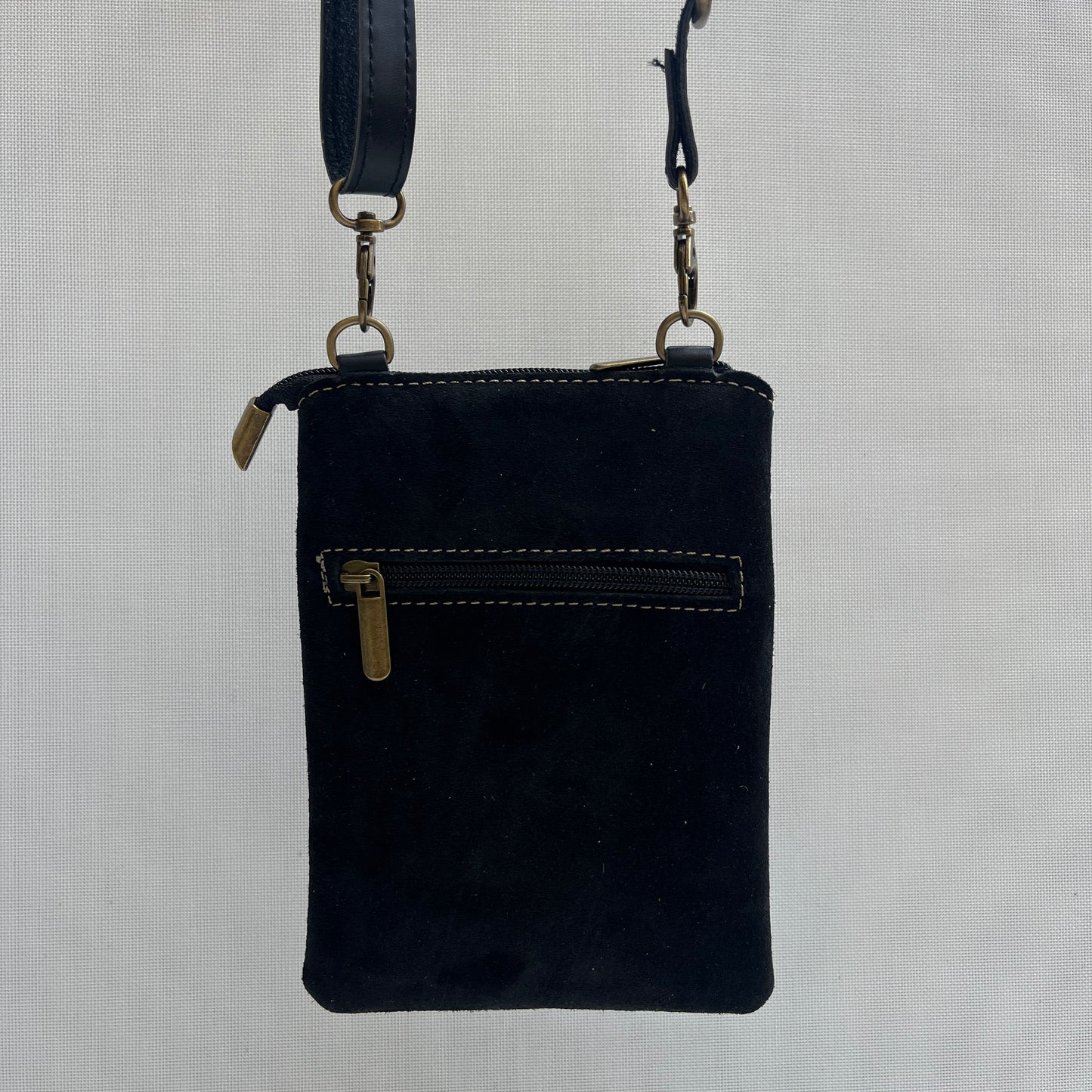 (-50%) Porta Móvil · Diseño Top Animal Print · Piel natural · Zebra