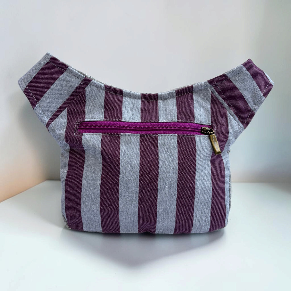 Riñonera Original "Special Olive Purple Top" + Bolsillo trasero · Pieza Única Núm. 19652