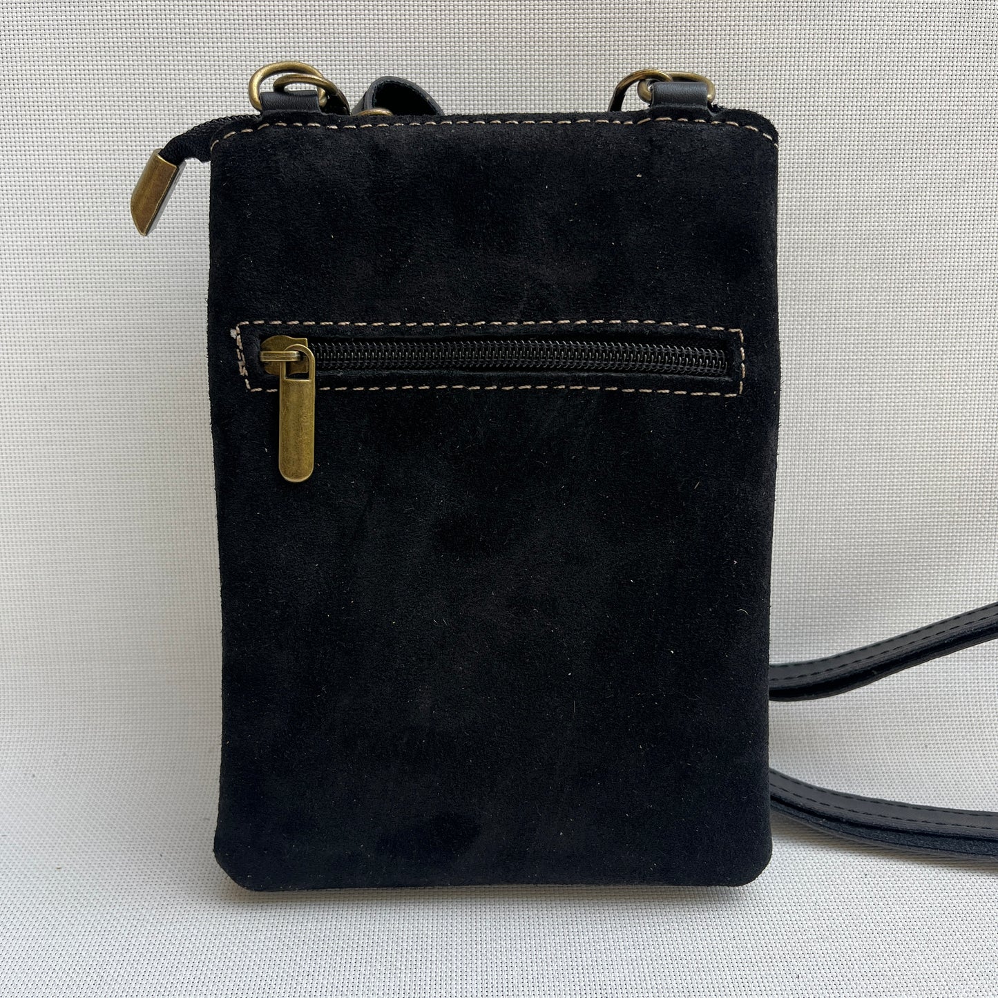 (-50%) Porta Móvil · Diseño Top Animal Print · Piel natural · Zebra