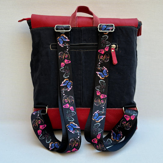 Mochila Top Caomka Recycled ♻️ Jeans · Pieza Única 15684