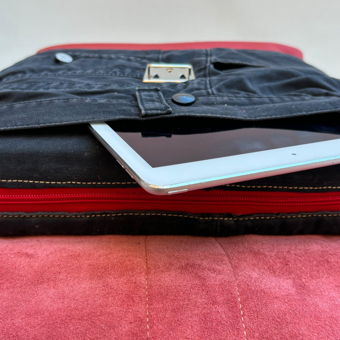 Mochila Top Caomka Recycled ♻️ Jeans · Pieza Única 15684