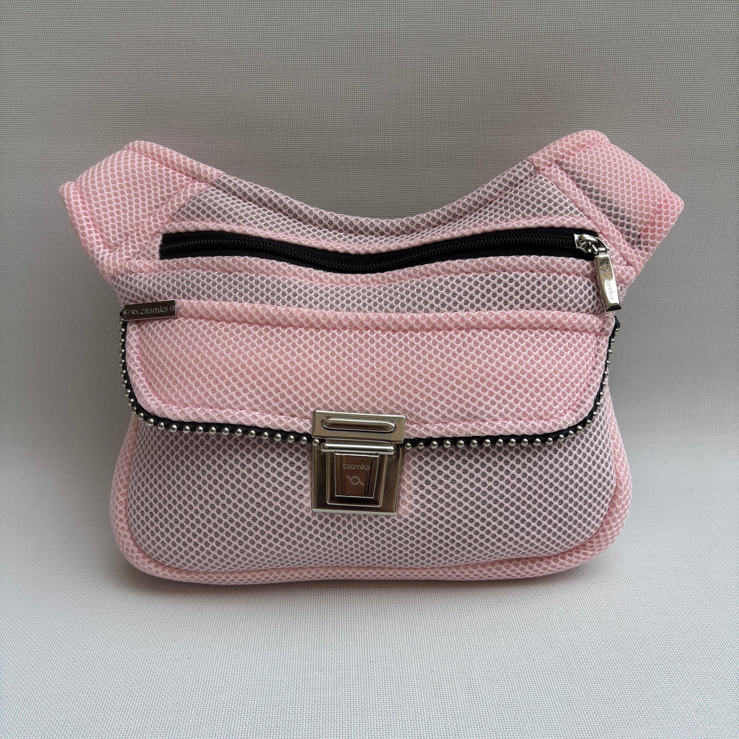 Riñonera "Soft 3D Pink" + Bolsillo trasero · Pieza Única Núm. 18067