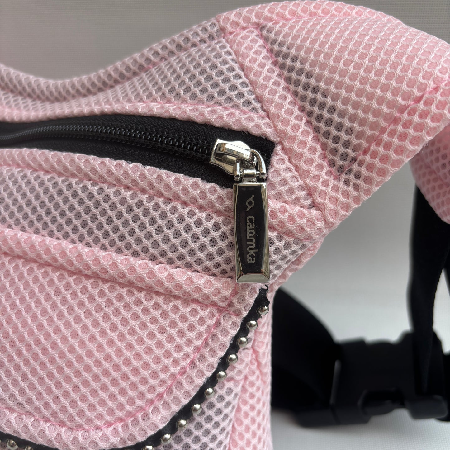Riñonera "Soft 3D Pink" + Bolsillo trasero · Pieza Única Núm. 18067