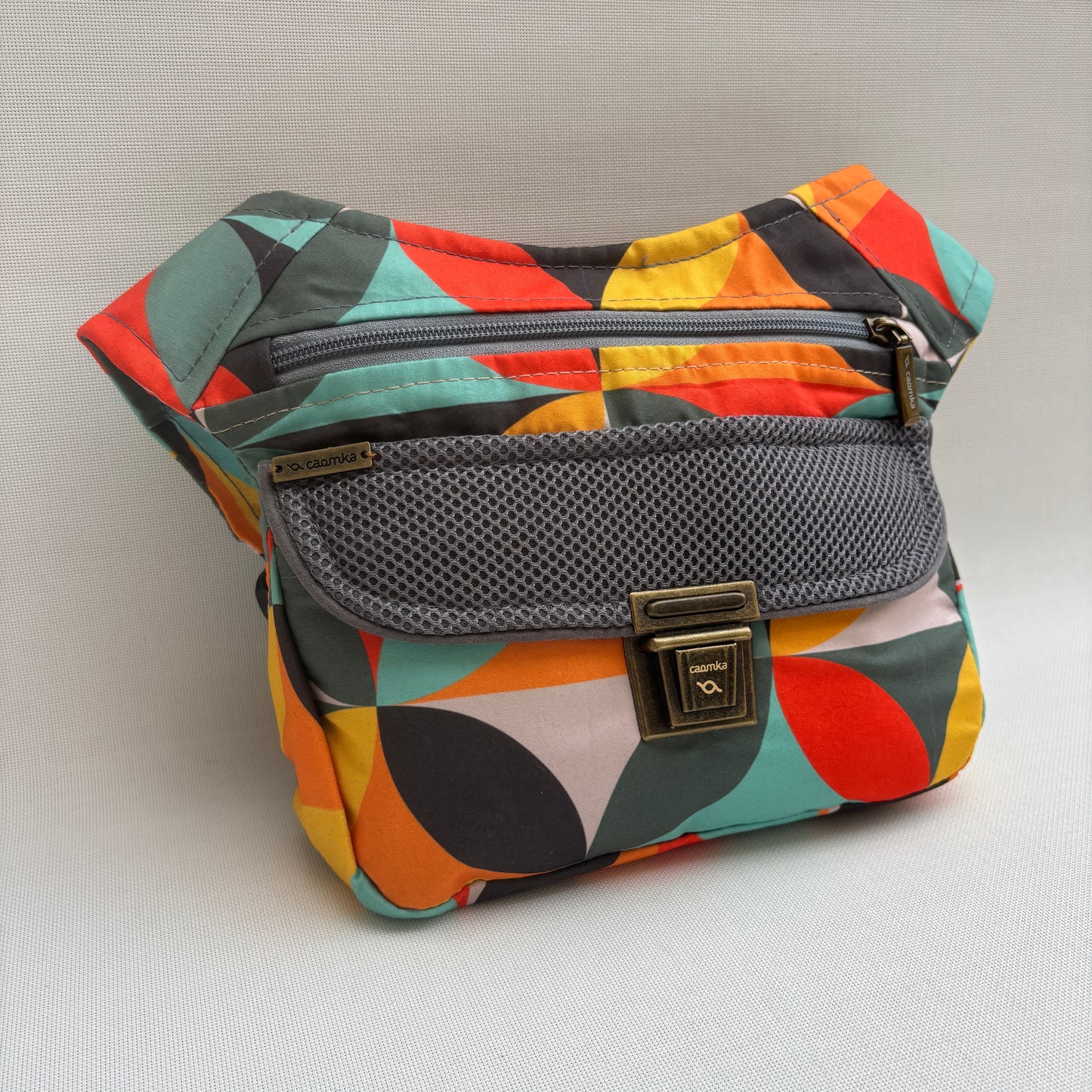 Spezielles schwarzes „Cordura“ &amp; Silber + Gesäßtasche, exklusives Teil Nr. 11492