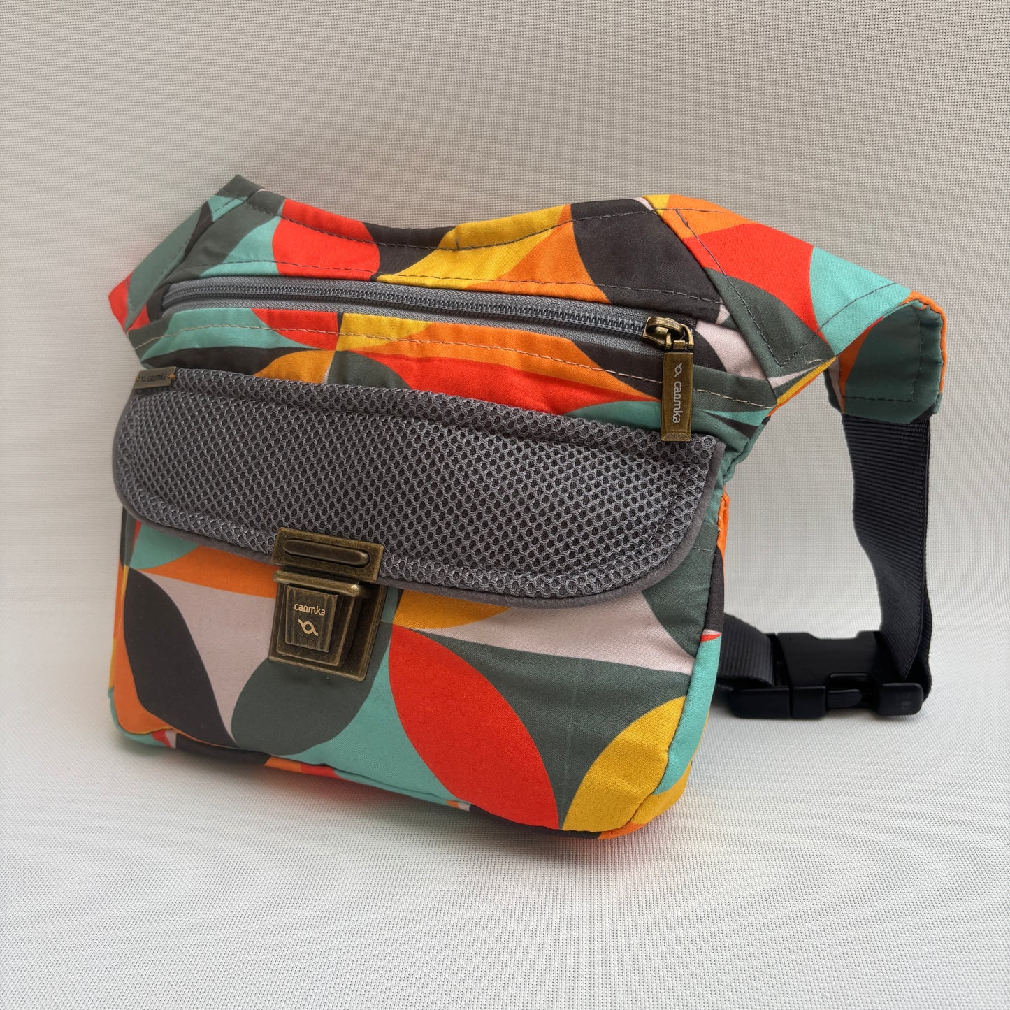 Spezielles schwarzes „Cordura“ &amp; Silber + Gesäßtasche, exklusives Teil Nr. 11492