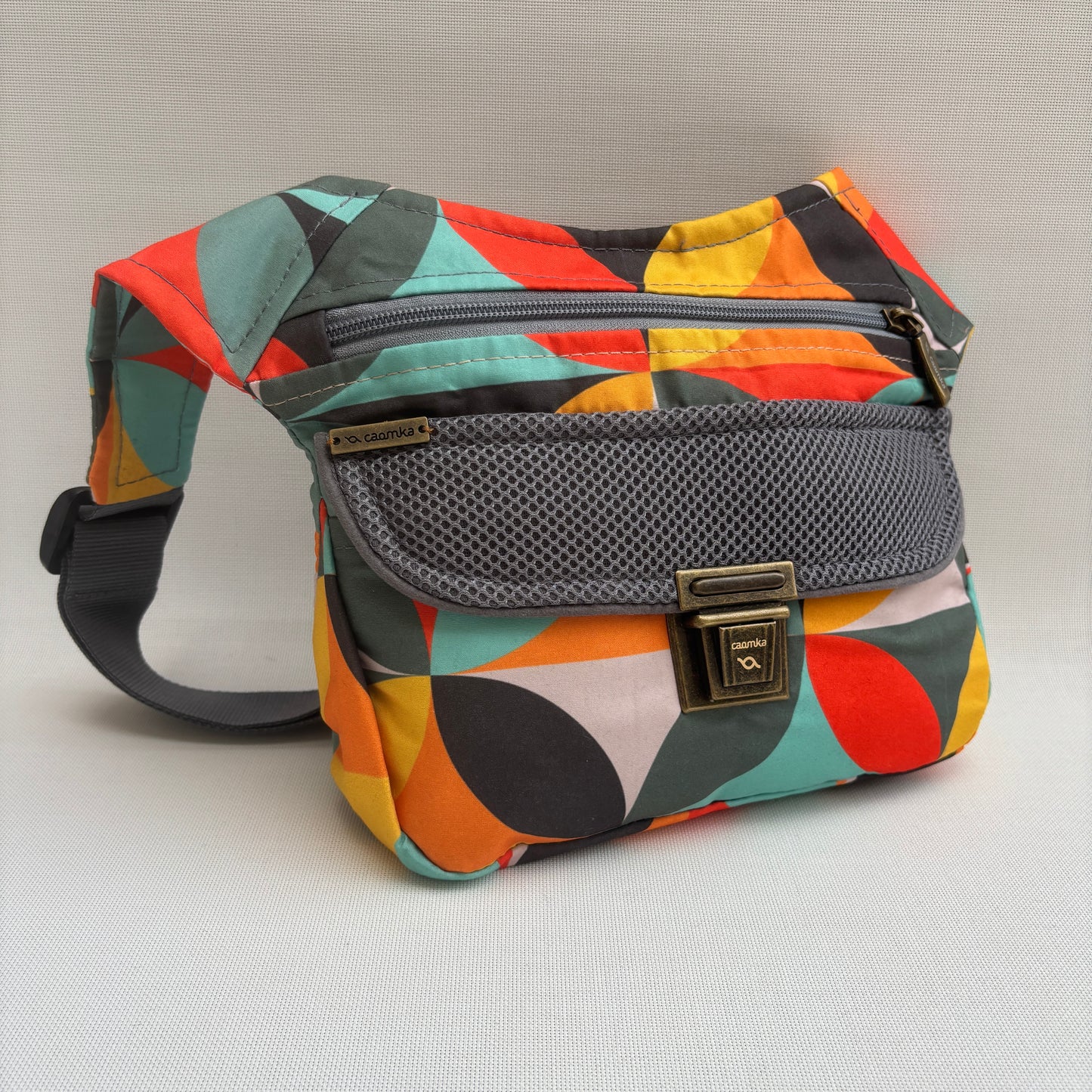 Spezielles schwarzes „Cordura“ &amp; Silber + Gesäßtasche, exklusives Teil Nr. 11492