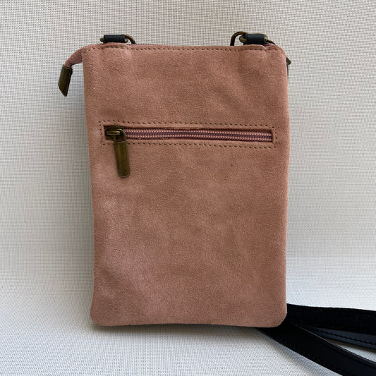 Porta Móvil · Diseño Top · Piel natural · Rosa