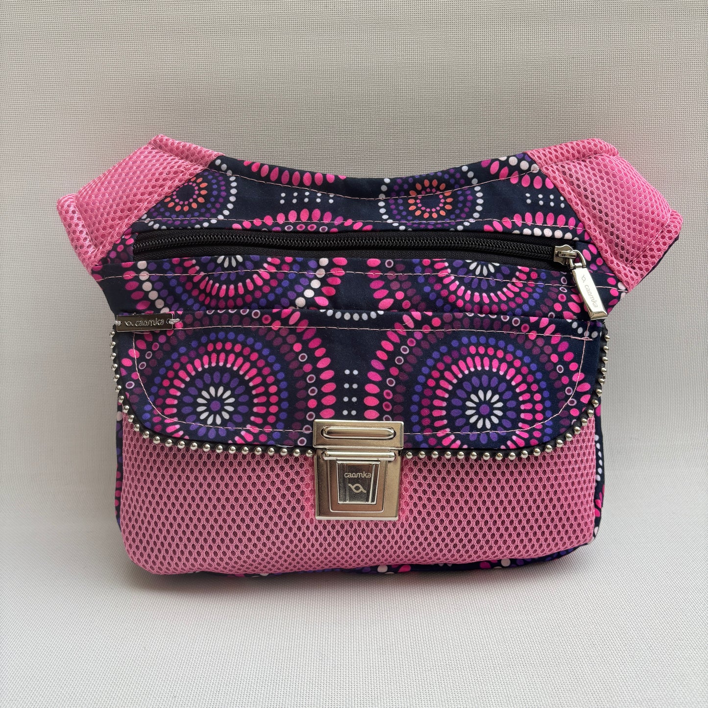 Spezielles schwarzes „Cordura“ &amp; Silber + Gesäßtasche, exklusives Teil Nr. 11492